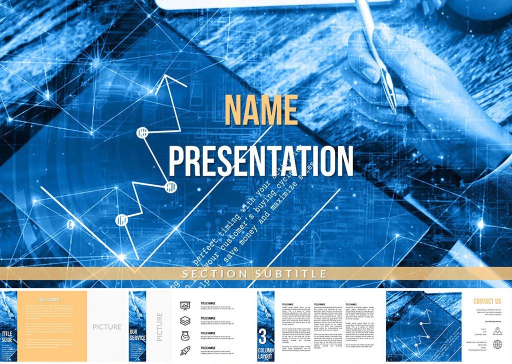 Business Finance PowerPoint Template for Leaders