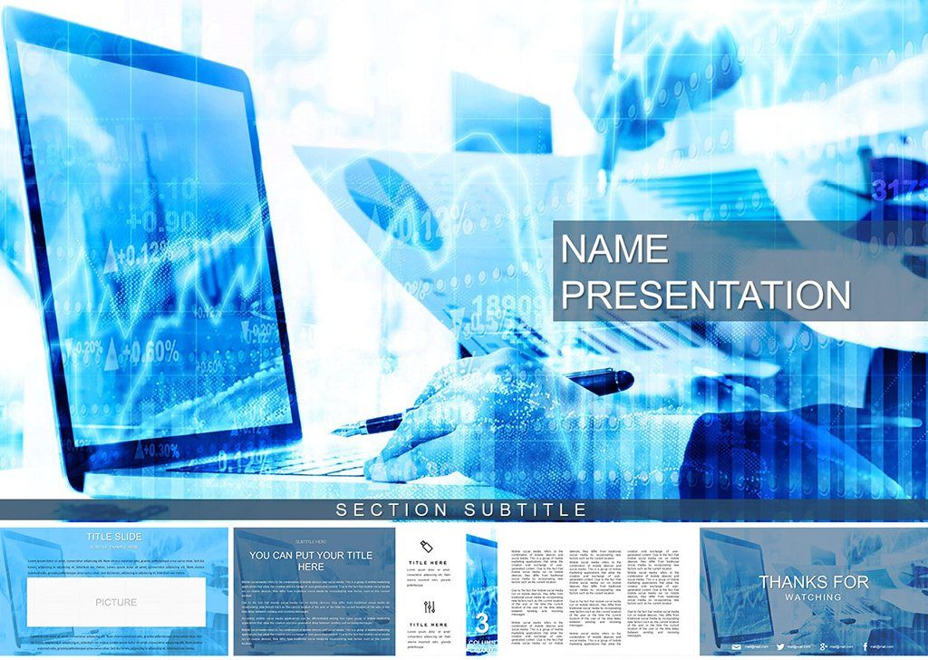 Online Business PowerPoint Template | Professional PPT Slides