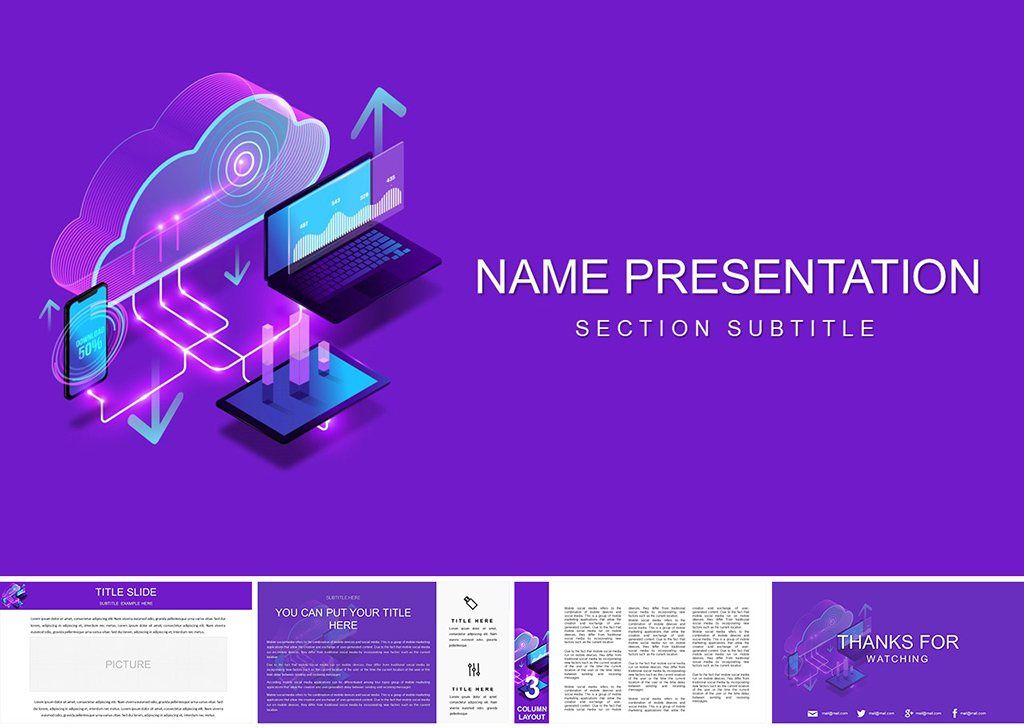 Cloud Technology PowerPoint Template | Download Now