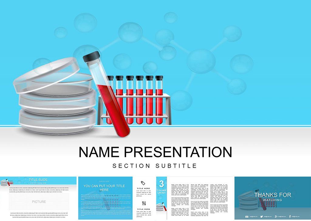Medical Laboratory Equipment PowerPoint templates