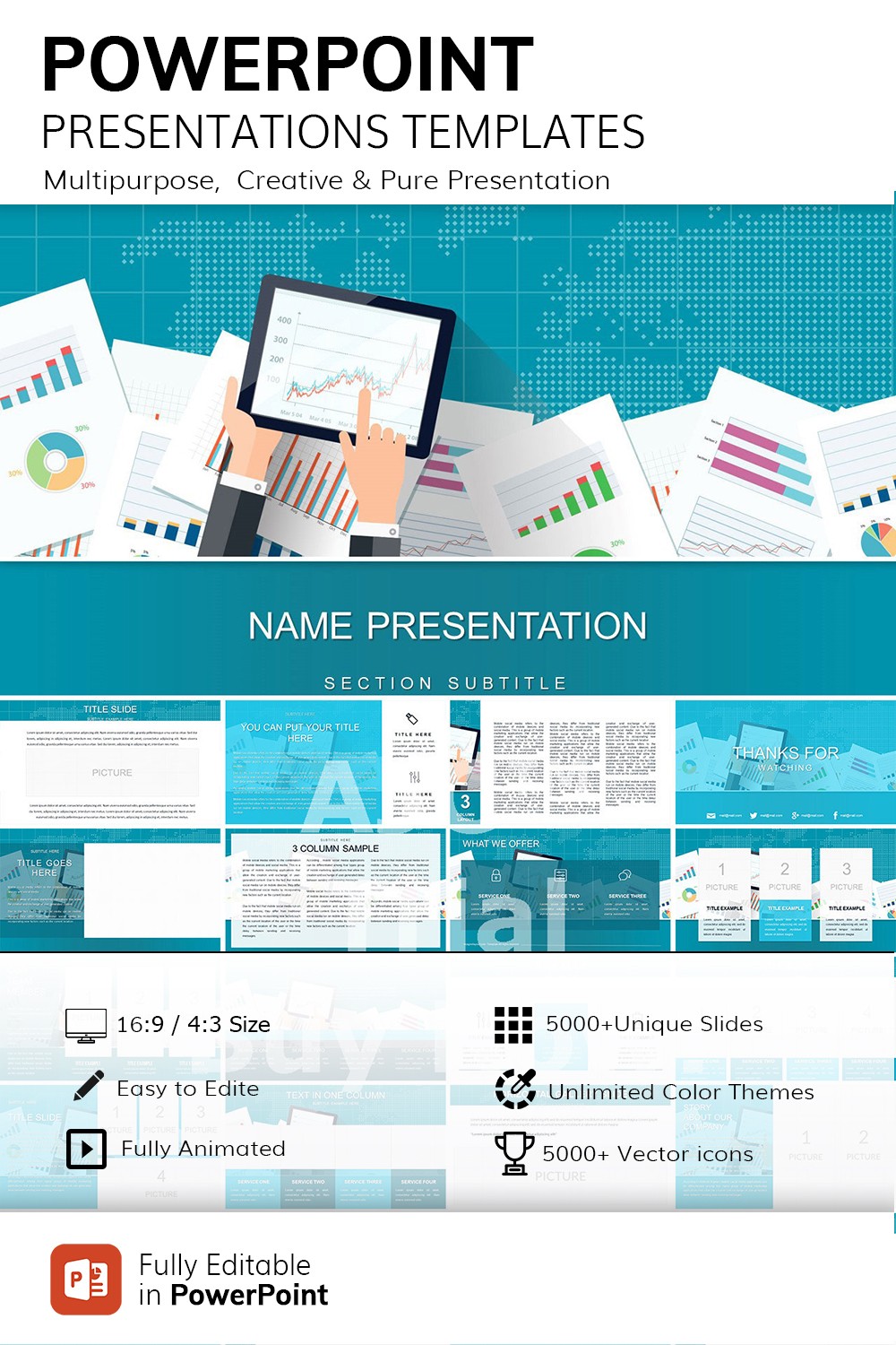 sample powerpoint templates for business