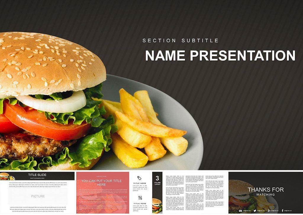 fast food restaurant powerpoint presentation