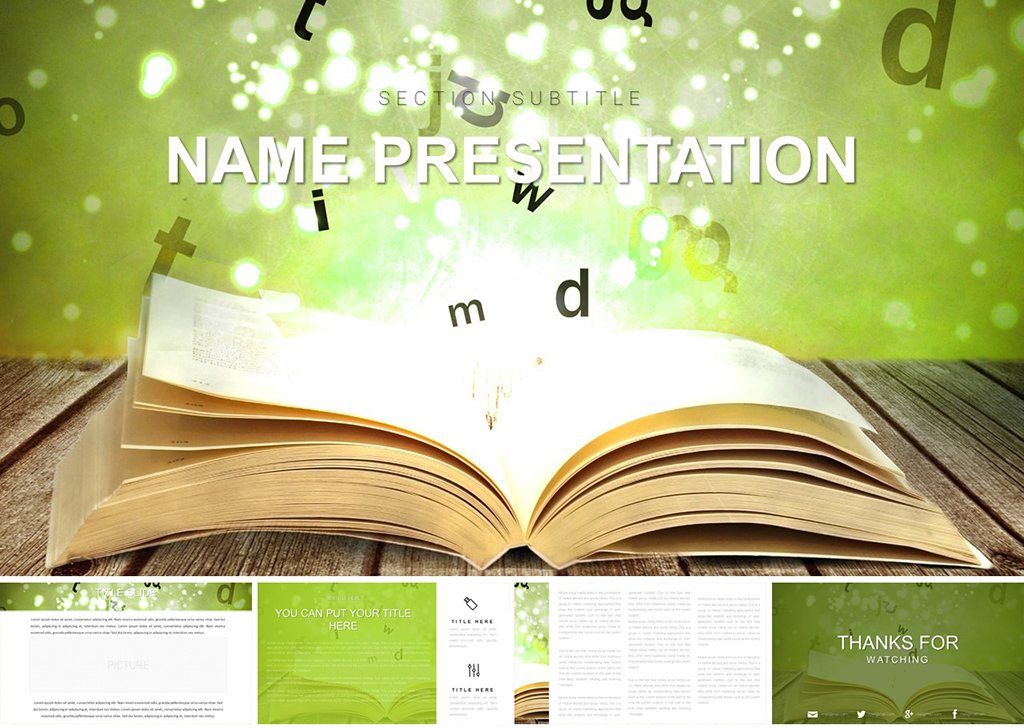 Teaching Learning Material PowerPoint template