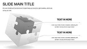 Diagram page 21 - Internet Access PowerPoint presentation template 