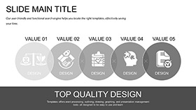 Diagram page 22 - Internet Access PowerPoint presentation template 