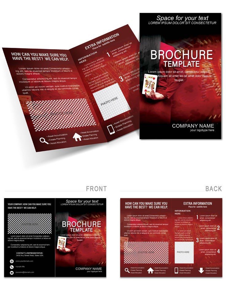 Online Casino Brochure template | ImagineLayout.com