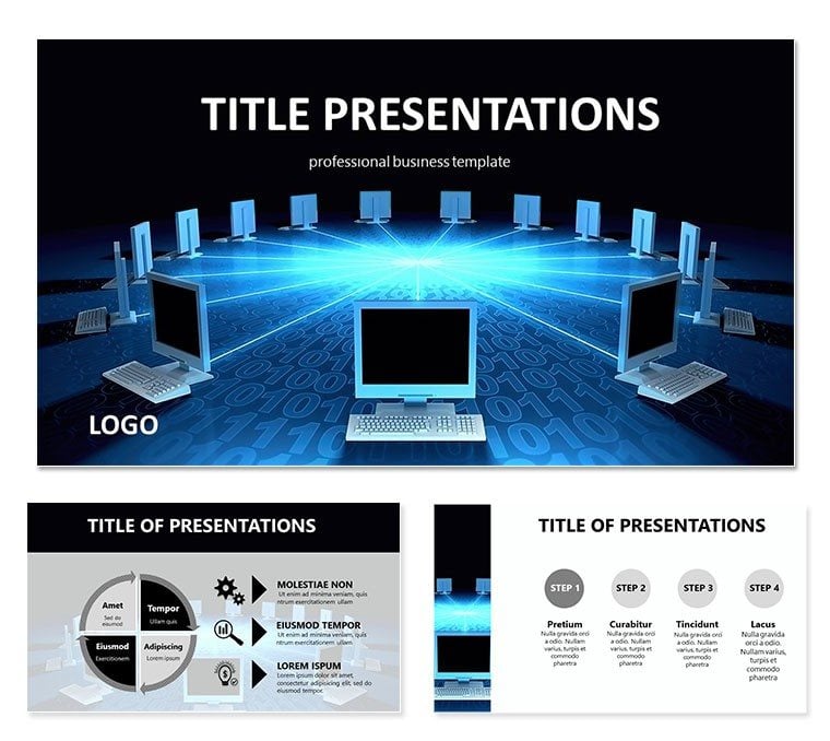 information systems powerpoint presentation template free
